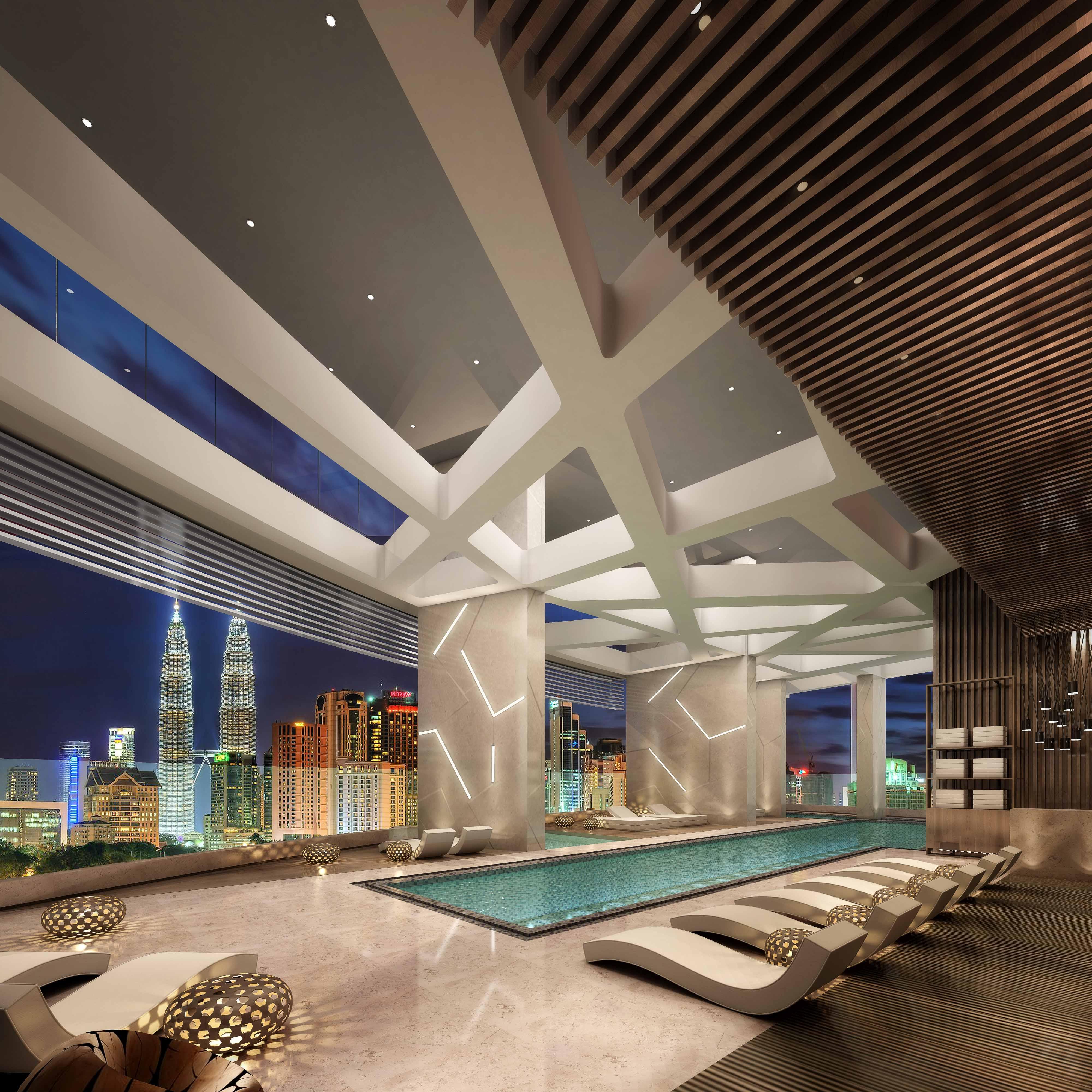 Banyan Tree Kuala Lumpur Hotel Exterior photo Sky Pool