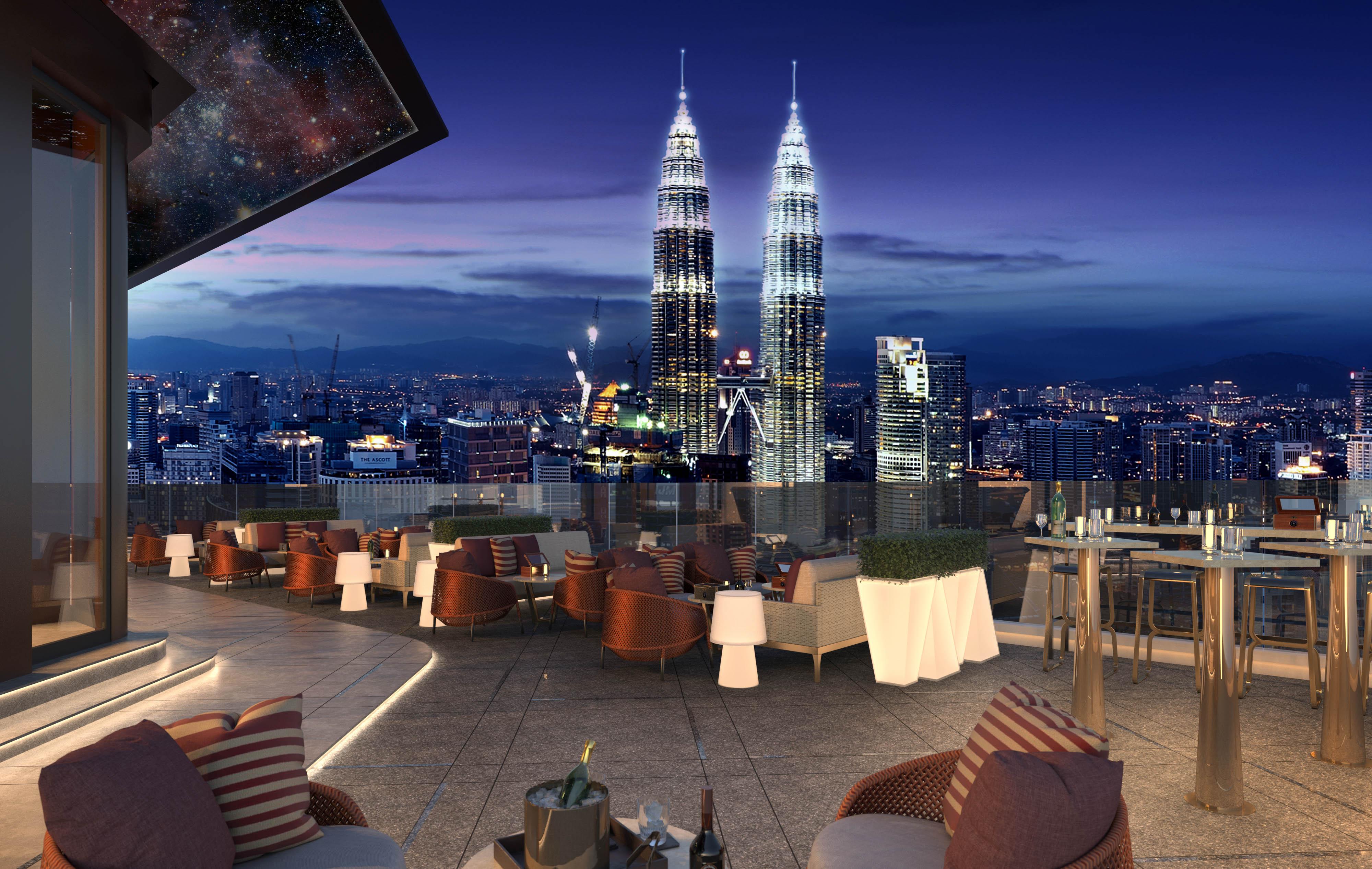 Banyan Tree Kuala Lumpur Hotel Exterior photo Sky Bar