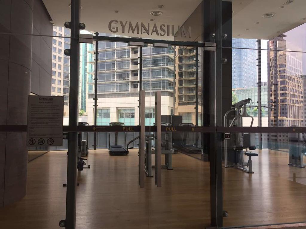 Banyan Tree Kuala Lumpur Hotel Exterior photo The entrance of the gym