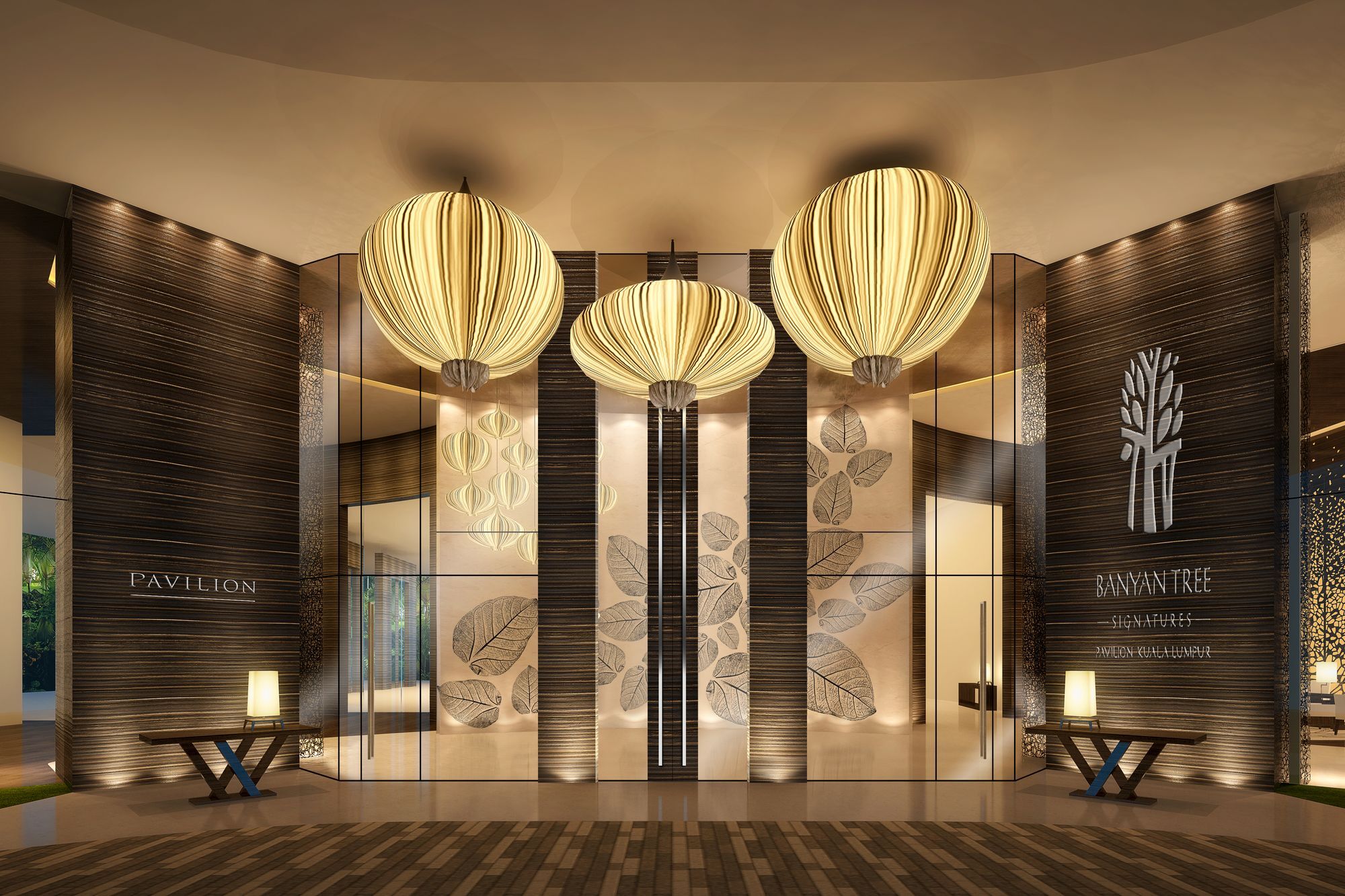 Banyan Tree Kuala Lumpur Hotel Exterior photo The entrance of the hotel